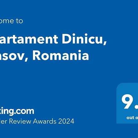 Apartament Dinicu, Brasov, Romania Екстериор снимка