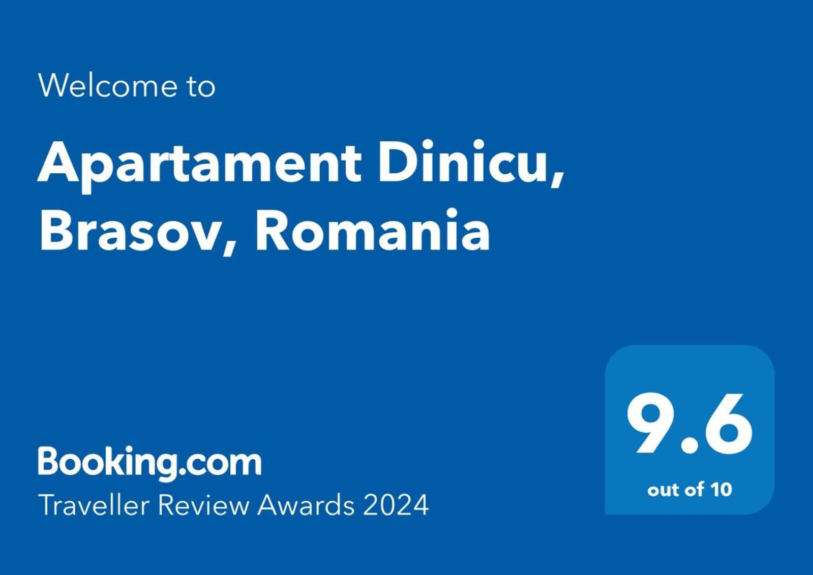 Apartament Dinicu, Brasov, Romania Екстериор снимка